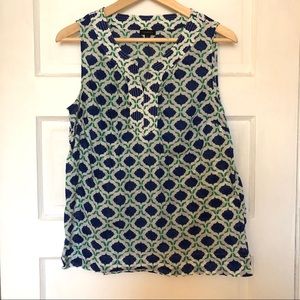 Patterned Blouse {Talbots}